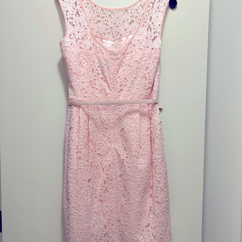 Lace, sexy, cute, elegant light pink dress.